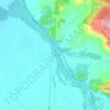 Mapa topográfico Jasper, altitude, relevo