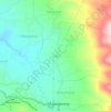 Mapa topográfico Cisitu, altitude, relevo