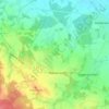 Mapa topográfico Bockraden, altitude, relevo