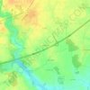 Mapa topográfico La Charmois, altitude, relevo