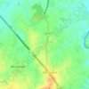 Mapa topográfico Droogland, altitude, relevo