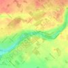 Mapa topográfico Aboyne, altitude, relevo