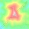 Mapa topográfico Hager Mountain, altitude, relevo