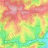 Mapa topográfico Alster, altitude, relevo