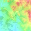 Mapa topográfico Freixo, altitude, relevo