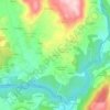 Mapa topográfico Sobral, altitude, relevo