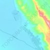 Mapa topográfico آویز, altitude, relevo