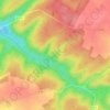 Mapa topográfico La Combe au Loup, altitude, relevo
