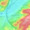 Mapa topográfico Nieder-Mockstadt, altitude, relevo