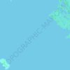 Mapa topográfico Gasparilla Sound, altitude, relevo