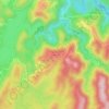 Mapa topográfico Les Marjoris, altitude, relevo