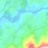 Mapa topográfico Cortinhal, altitude, relevo