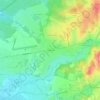 Mapa topográfico Chavannes, altitude, relevo