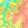 Mapa topográfico Basse Heuval, altitude, relevo