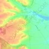 Mapa topográfico Carrelots, altitude, relevo