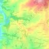Mapa topográfico Le Ha, altitude, relevo