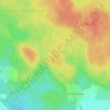 Mapa topográfico Notre-Dame-du-Chêne, altitude, relevo