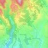 Mapa topográfico Balata, altitude, relevo