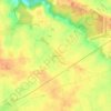 Mapa topográfico Senainville, altitude, relevo