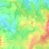 Mapa topográfico L'Abbaye, altitude, relevo