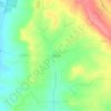 Mapa topográfico Riosequillo, altitude, relevo