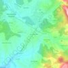 Mapa topográfico Entroncamento, altitude, relevo