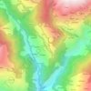 Mapa topográfico Kamand, altitude, relevo