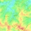 Mapa topográfico Bellingen, altitude, relevo