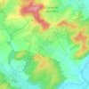 Mapa topográfico Mussy l'Évêque, altitude, relevo
