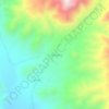 Mapa topográfico Collambay, altitude, relevo