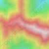 Mapa topográfico Buttu Pokahpinjang, altitude, relevo