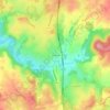 Mapa topográfico Le Bariolet, altitude, relevo