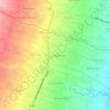 Mapa topográfico Pucang Miliran, altitude, relevo
