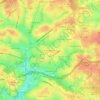 Mapa topográfico Isaqueena Park, altitude, relevo