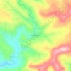 Mapa topográfico Despraiado, altitude, relevo