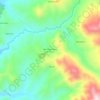 Mapa topográfico Beni Atal-la, altitude, relevo