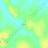 Mapa topográfico Roncador, altitude, relevo