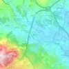 Mapa topográfico Barro, altitude, relevo