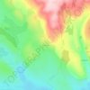 Mapa topográfico Rascoupet, altitude, relevo