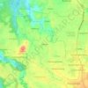 Mapa topográfico Cihowe, altitude, relevo