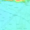 Mapa topográfico Penawangan, altitude, relevo