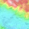Mapa topográfico Saint François, altitude, relevo