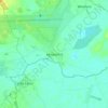 Mapa topográfico Kempsford, altitude, relevo