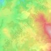 Mapa topográfico Dezéjouls, altitude, relevo