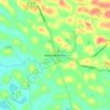 Mapa topográfico Newtownbutler, altitude, relevo