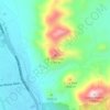 Mapa topográfico El Colorado, altitude, relevo