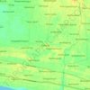 Mapa topográfico Klirong, altitude, relevo