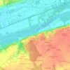Mapa topográfico Le Carroir, altitude, relevo