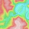Mapa topográfico Saint-Nicolas, altitude, relevo