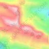 Mapa topográfico Tubo de Lenito, altitude, relevo